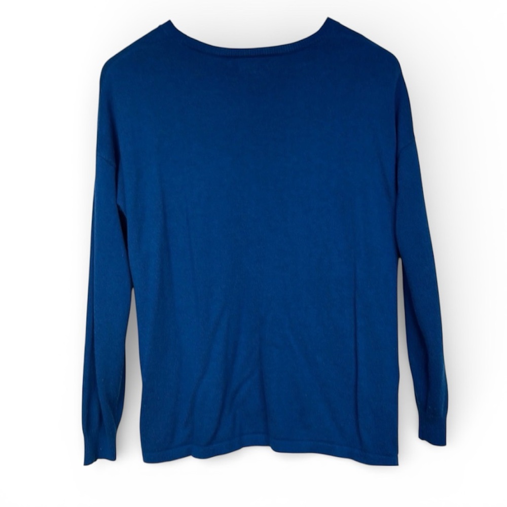 Crewneck cashmere blend sweater - Picture 2 of 5